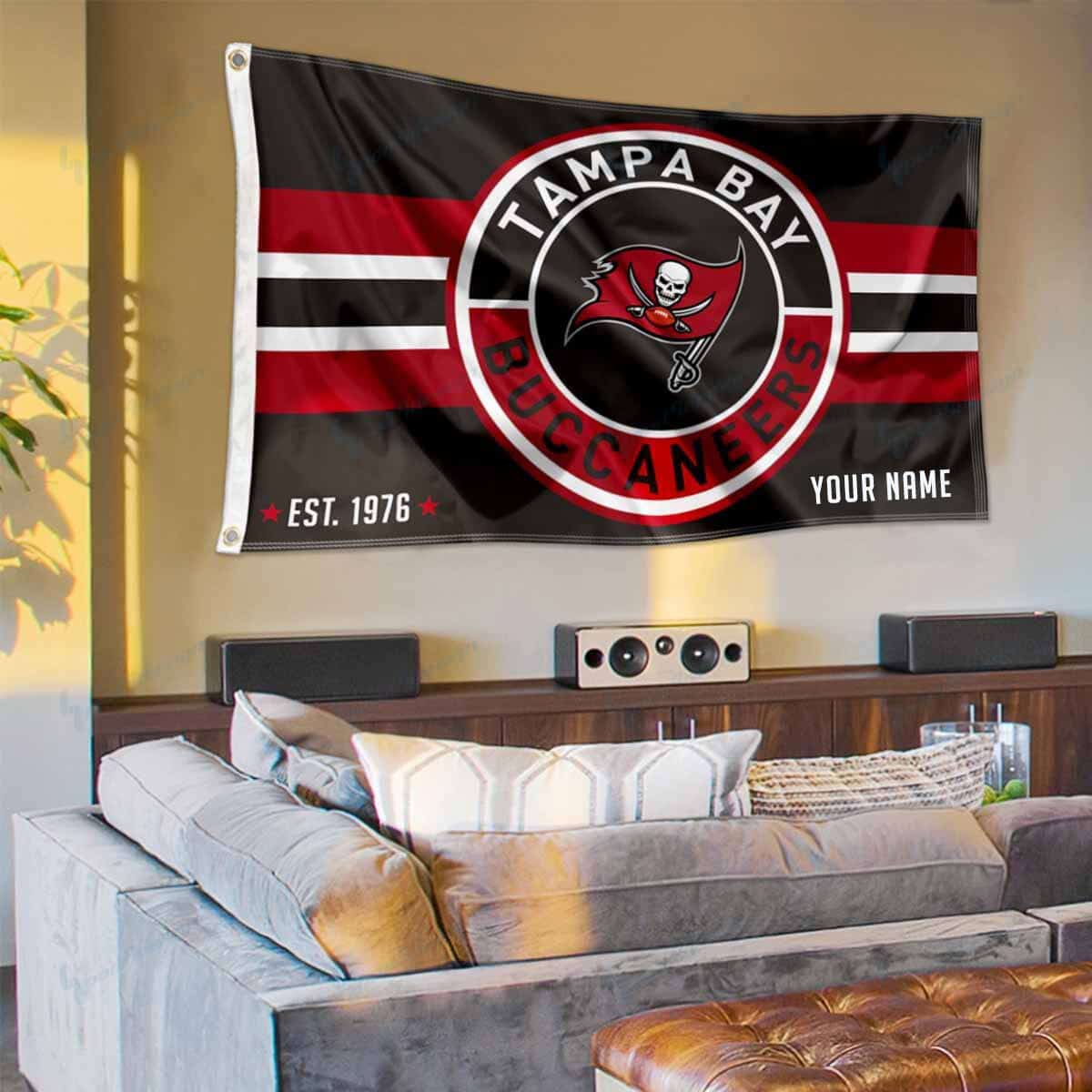 Tampa Bay Buccaneers Personalized Flag 196