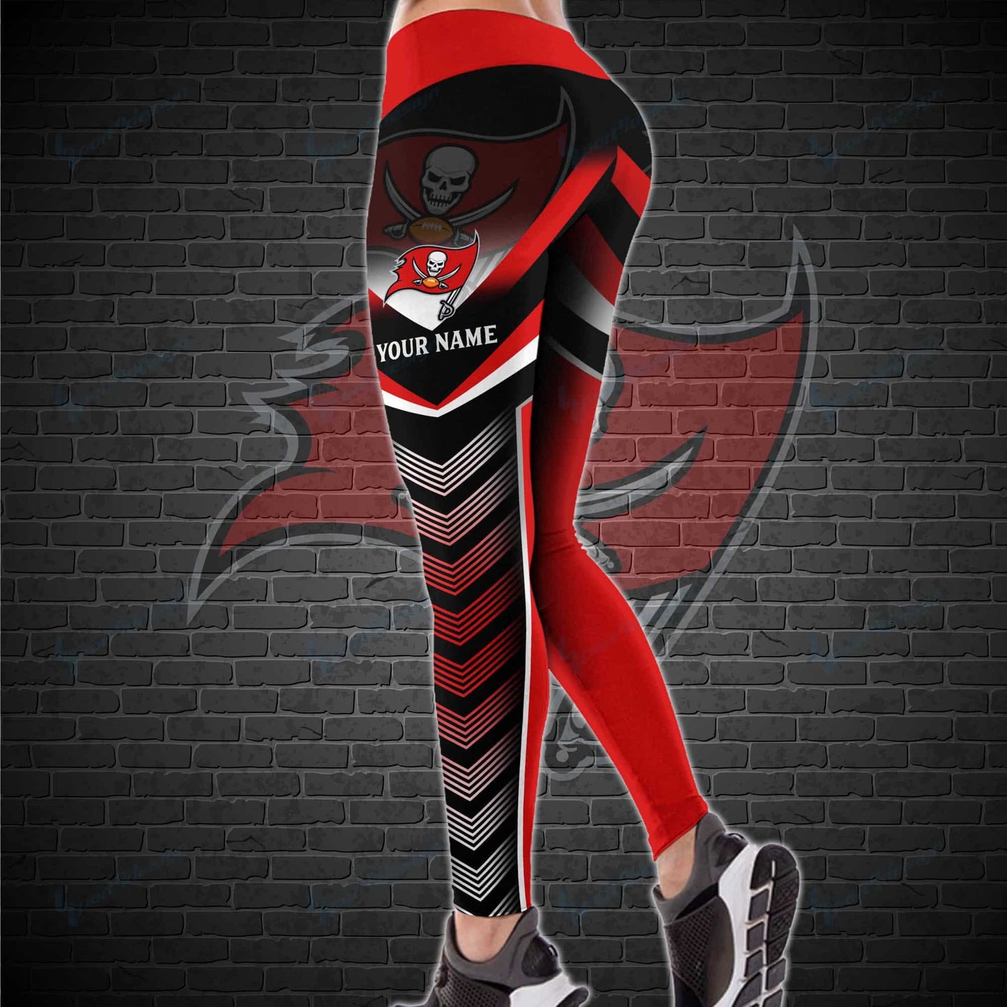 Tampa Bay Buccaneers Personalized Leggings And Tank Top BG29