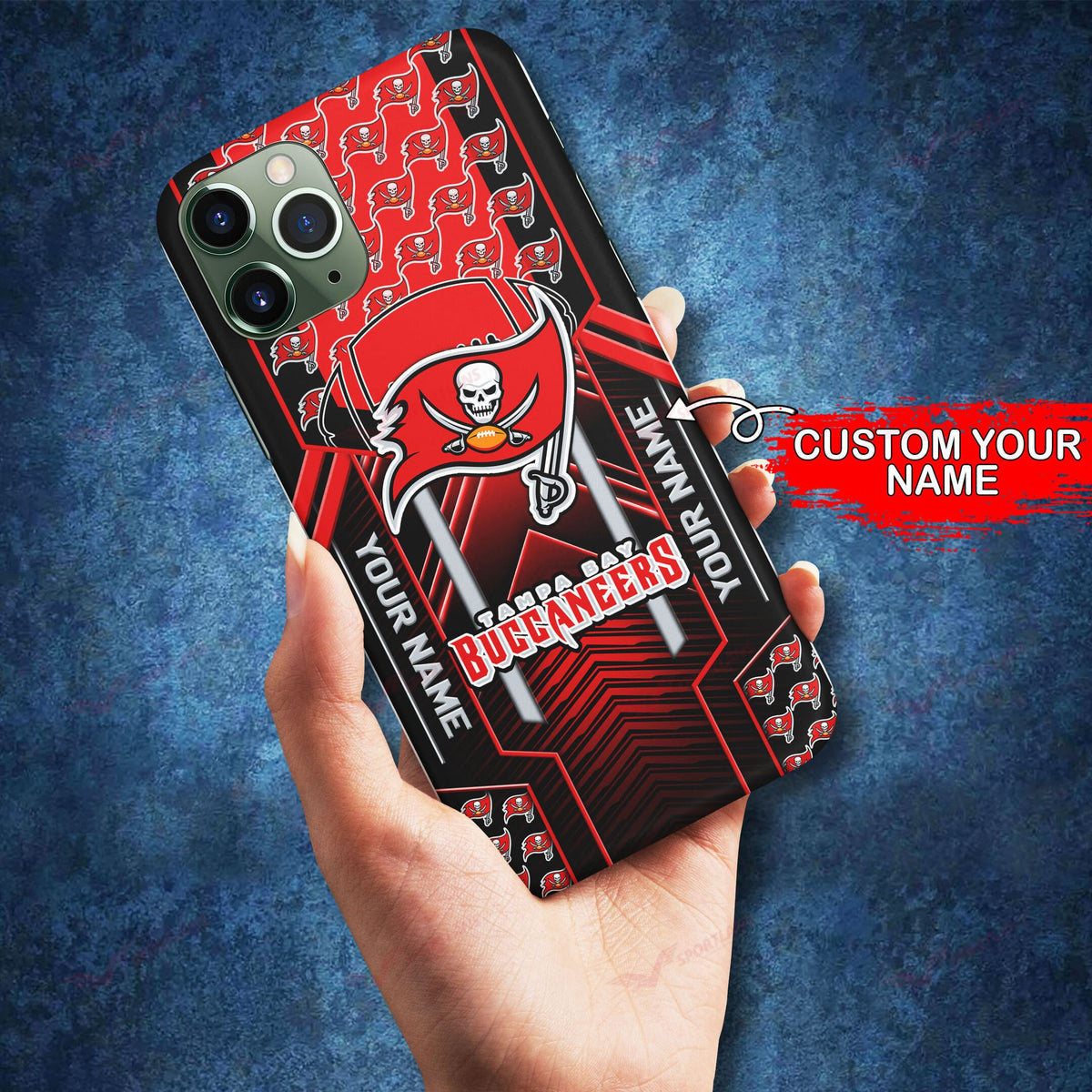 Tampa Bay Buccaneers Personalized Phone Case BG30