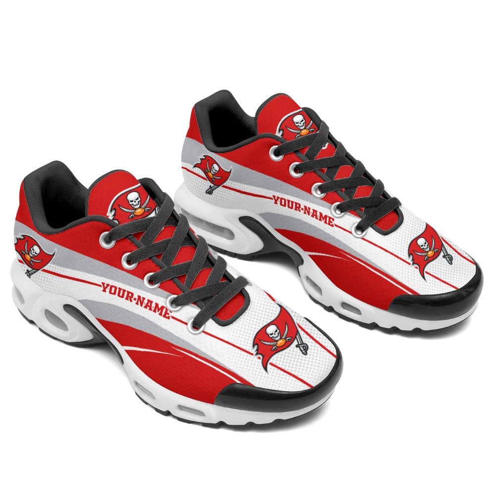 Tampa Bay Buccaneers Personalized Plus T-N Youth Sneakers BG117