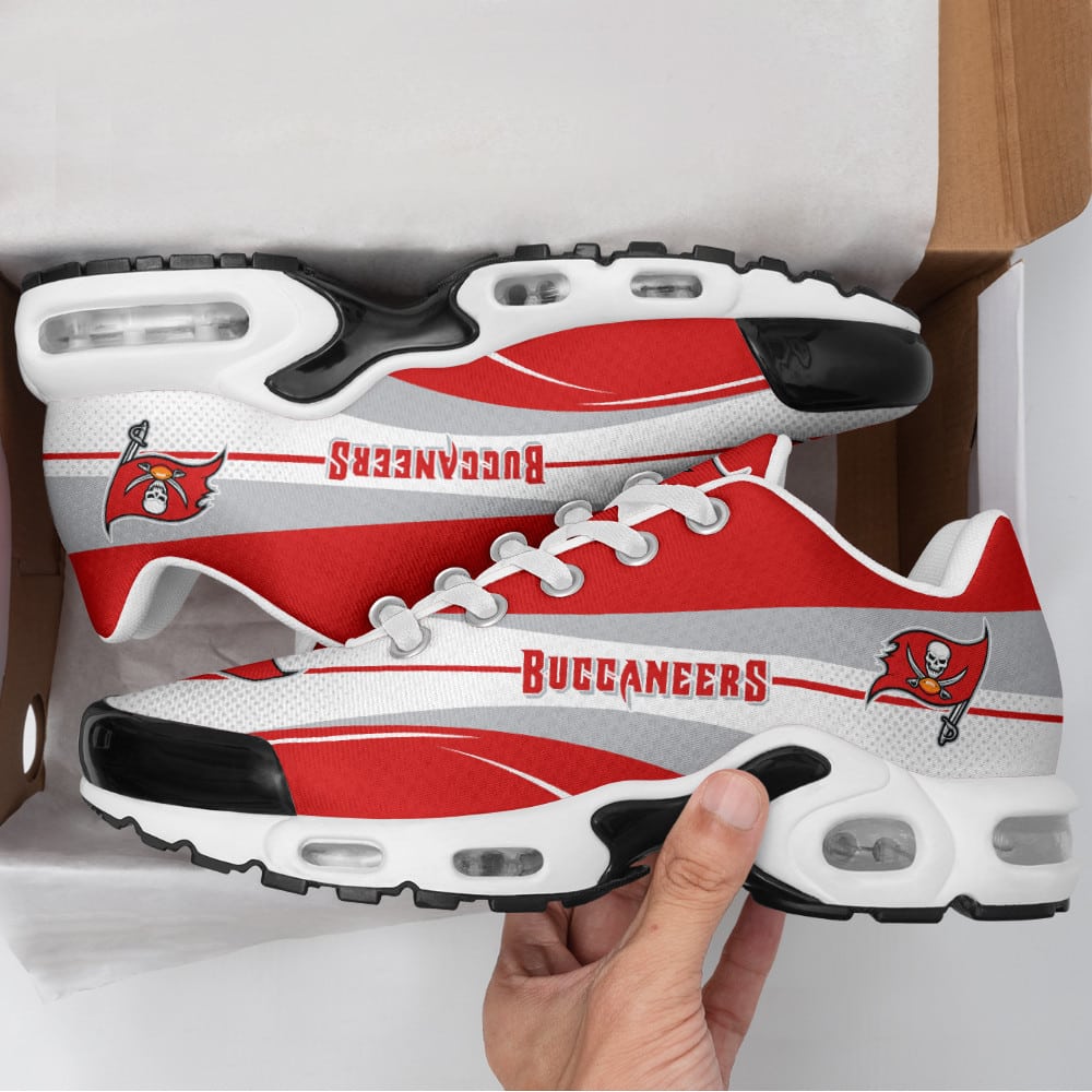 Tampa Bay Buccaneers Personalized Plus T-N Youth Sneakers BG117
