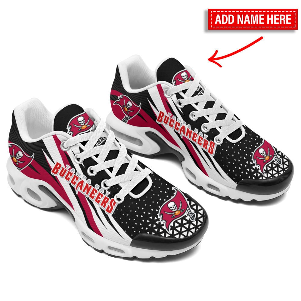 Tampa Bay Buccaneers Personalized Plus T-N Youth Sneakers BG121