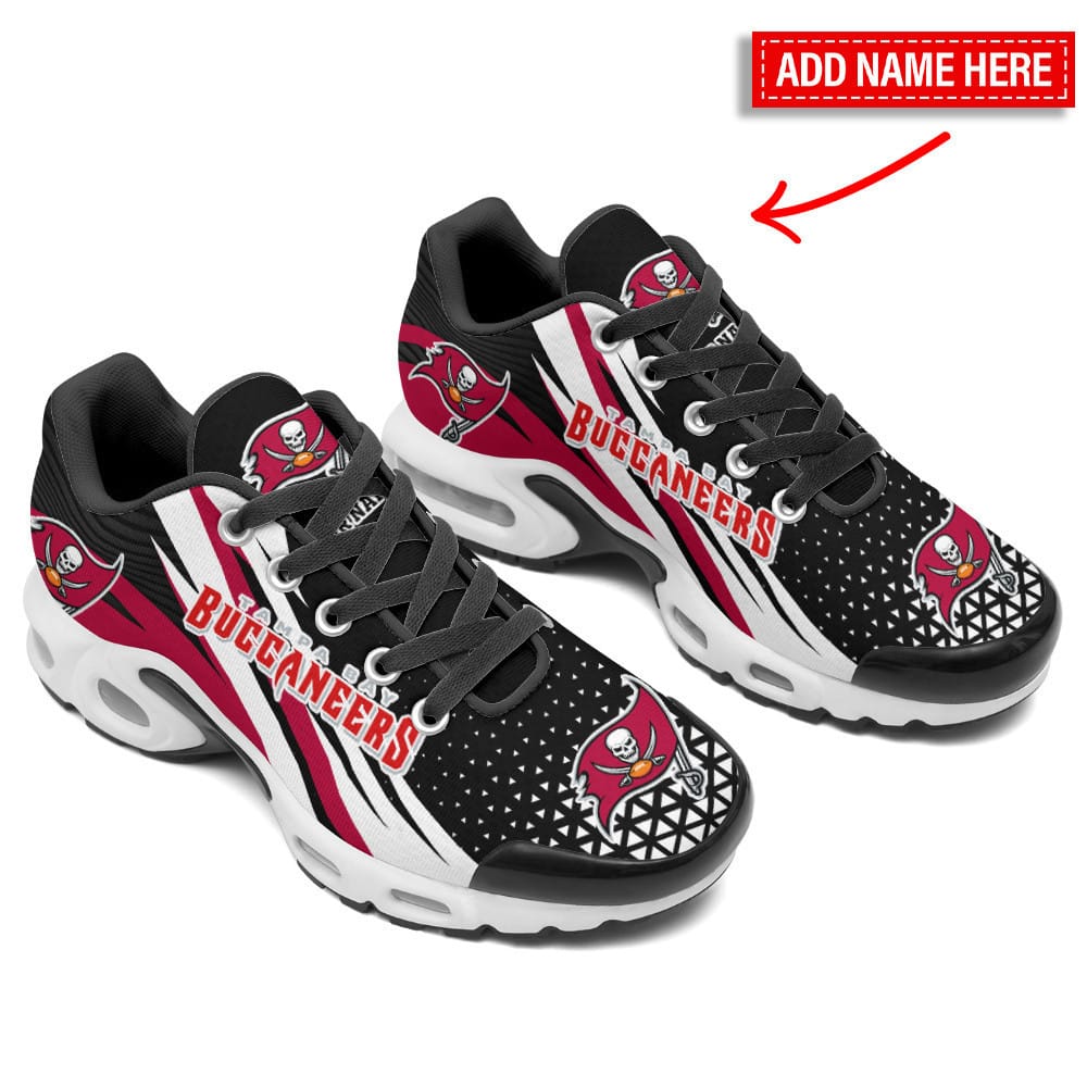 Tampa Bay Buccaneers Personalized Plus T-N Youth Sneakers BG121