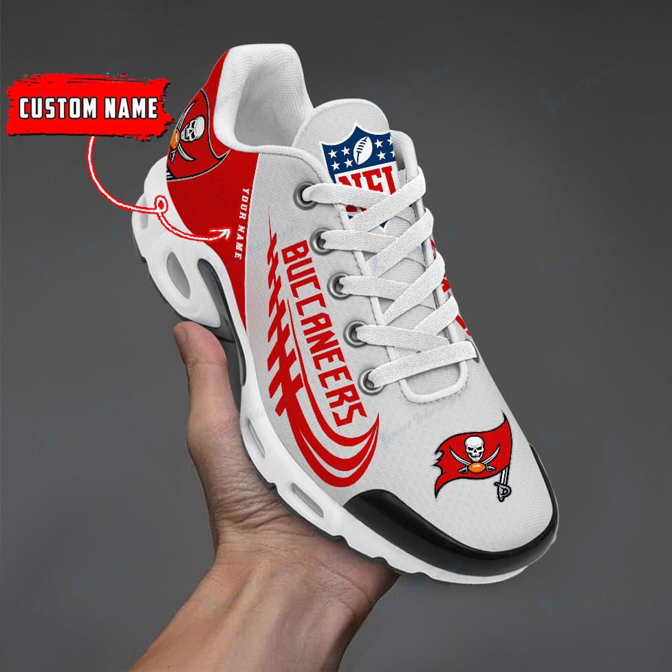 Tampa Bay Buccaneers Personalized Plus T-N Youth Sneakers BG30