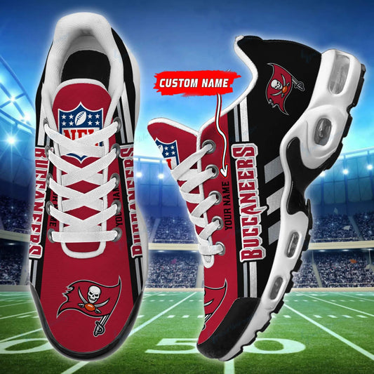 Tampa Bay Buccaneers Personalized Plus T-N Youth Sneakers BG77