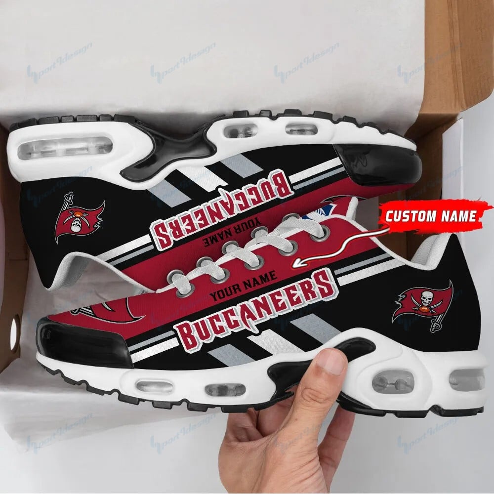 Tampa Bay Buccaneers Personalized Plus T-N Youth Sneakers BG77