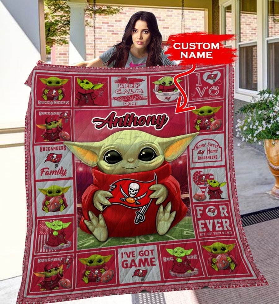 Tampa Bay Buccaneers Personalized Premium Quilt BG31