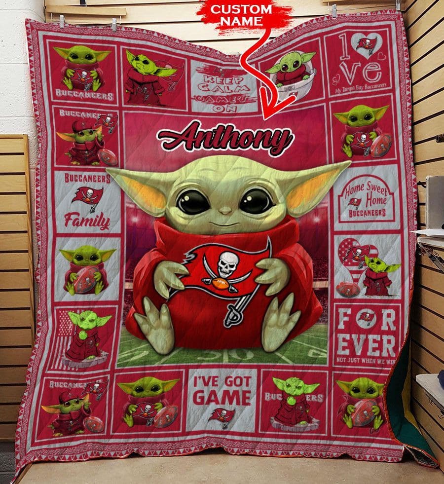 Tampa Bay Buccaneers Personalized Premium Quilt BG31