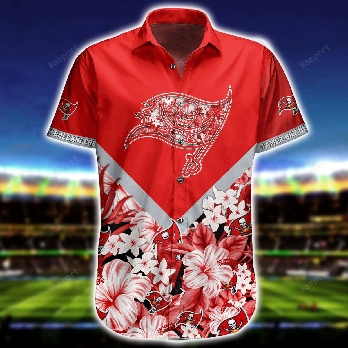 Tampa Bay Buccaneers Personalized Shirt and Shorts BG297