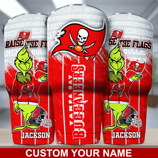 Tampa Bay Buccaneers Personalized Tumbler BG117