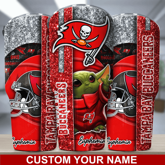 Tampa Bay Buccaneers Personalized Tumbler BG179