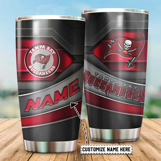 Tampa Bay Buccaneers Personalized Tumbler BG372