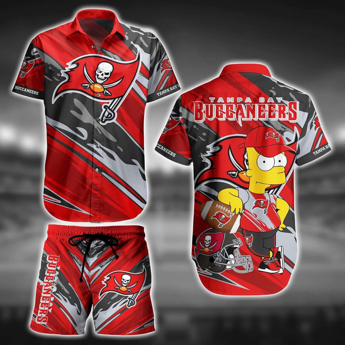 Tampa Bay Buccaneers Shirt and Shorts BG217