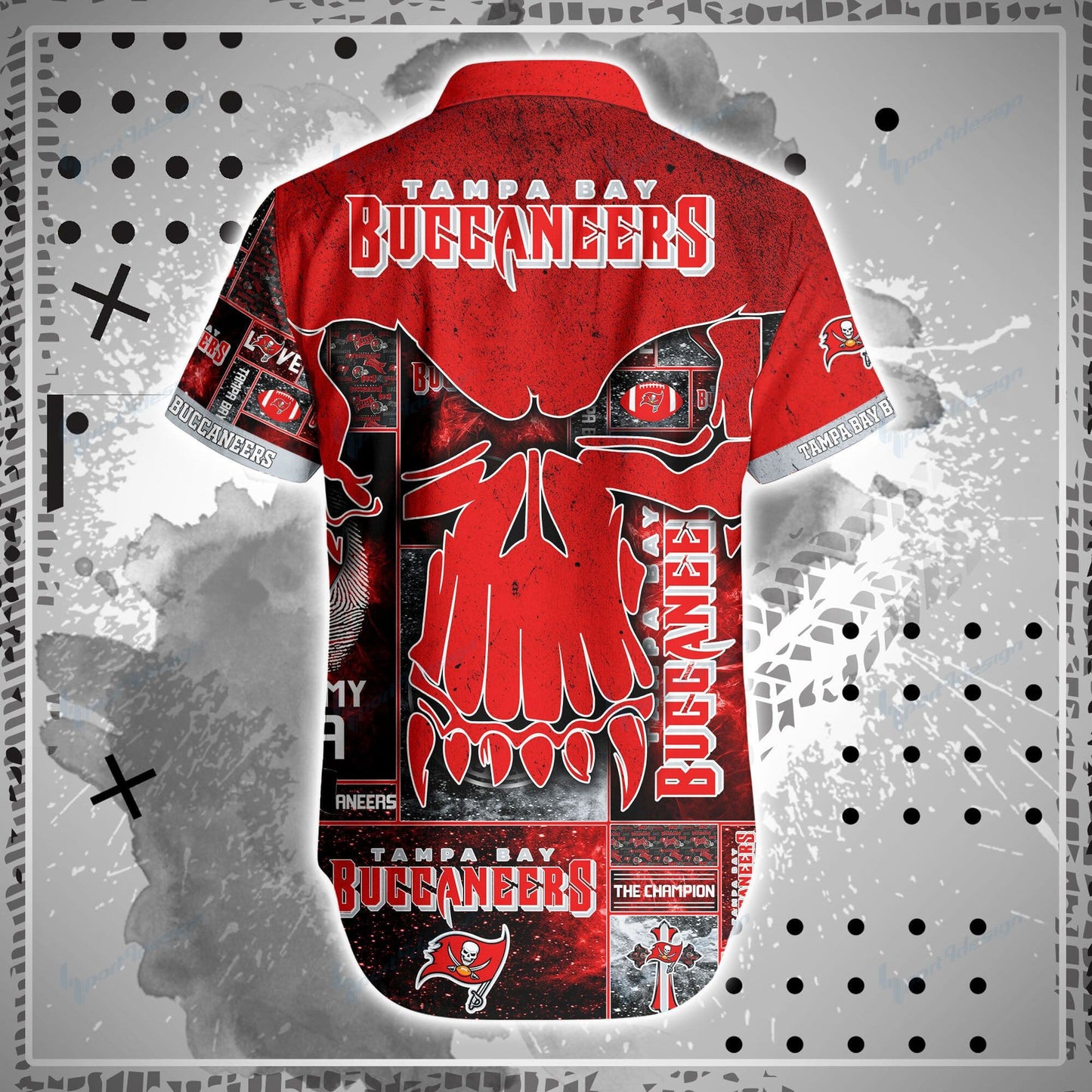 Tampa Bay Buccaneers Shirt and Shorts BG93