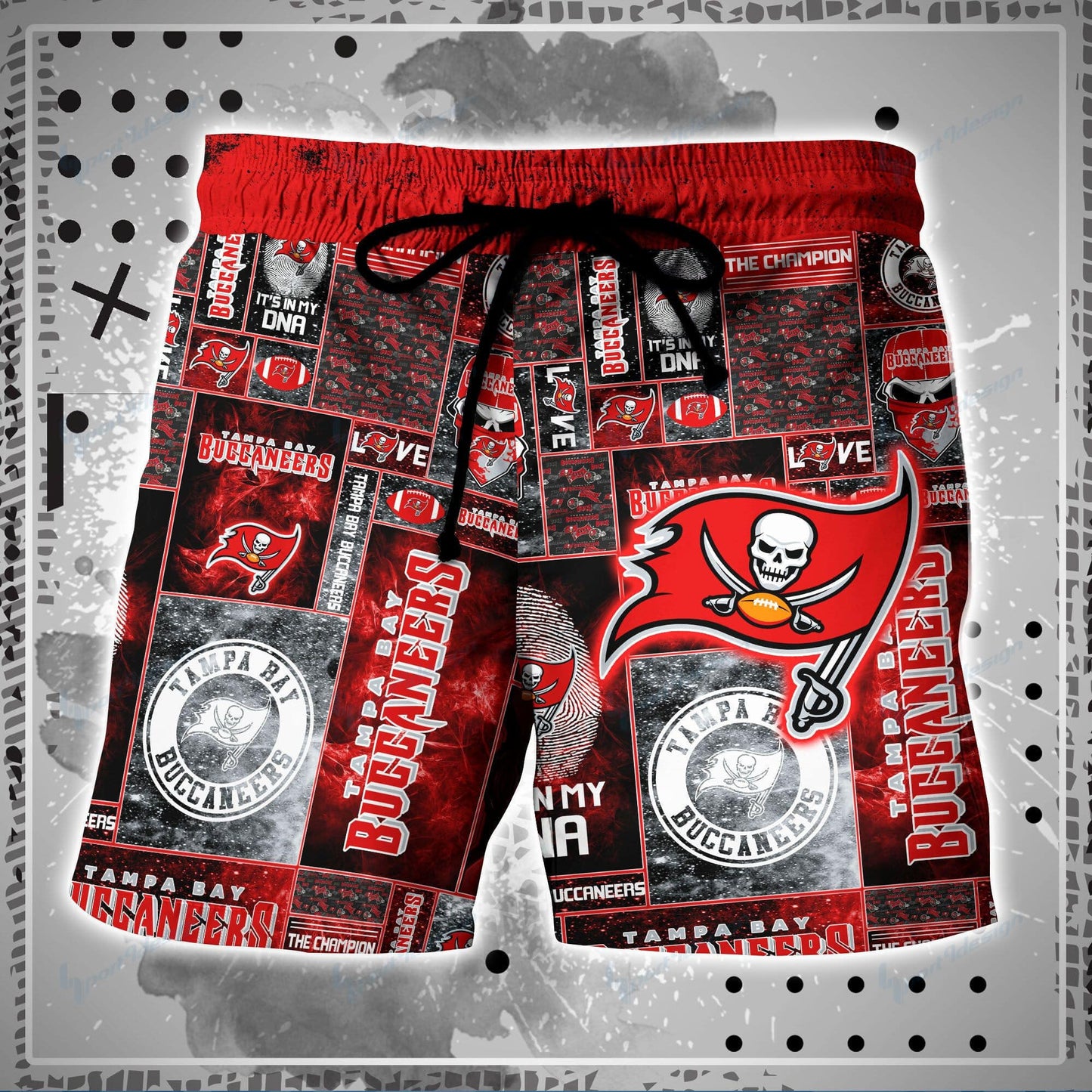 Tampa Bay Buccaneers Shirt and Shorts BG93