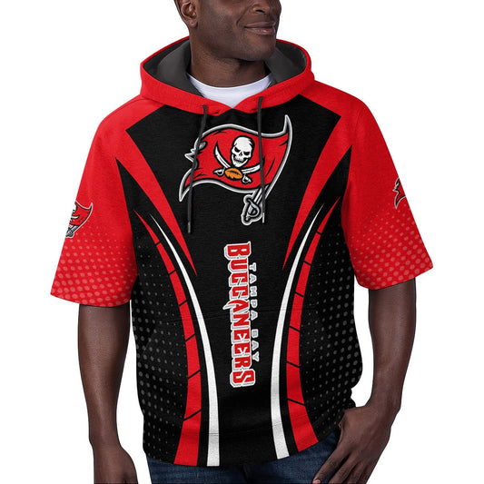 Tampa Bay Buccaneers Short Sleeve Hoodie BG55