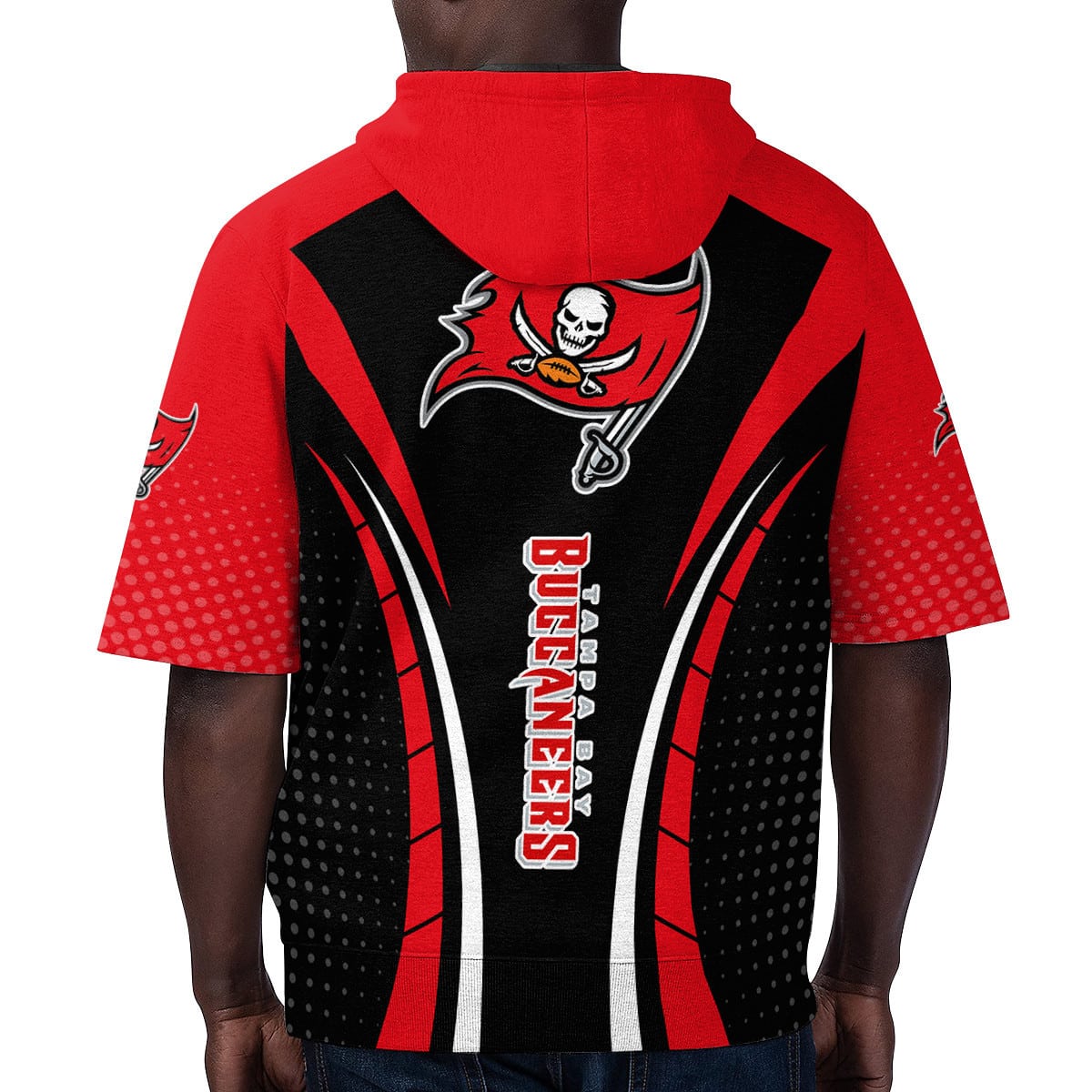 Tampa Bay Buccaneers Short Sleeve Hoodie BG55