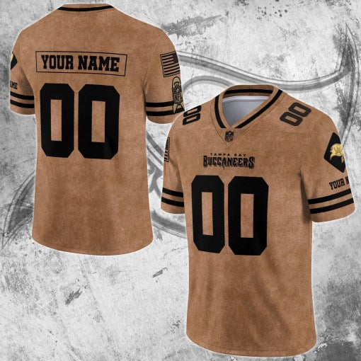 Tampa Bay Buccaneers Personalized V-neck Football Jersey Sport Gifts For Fan AZCVFJ094