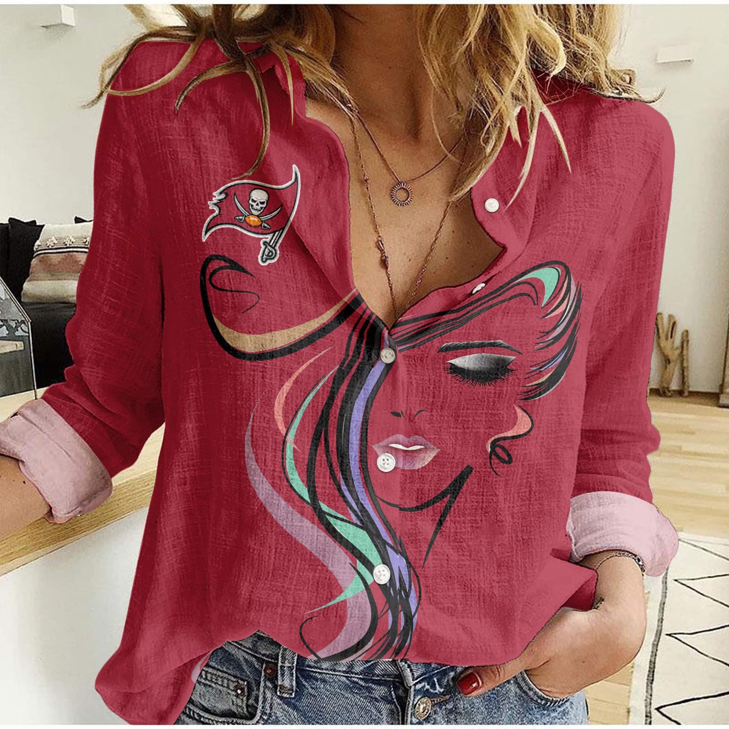Tampa Bay Buccaneers Woman Shirt BG57