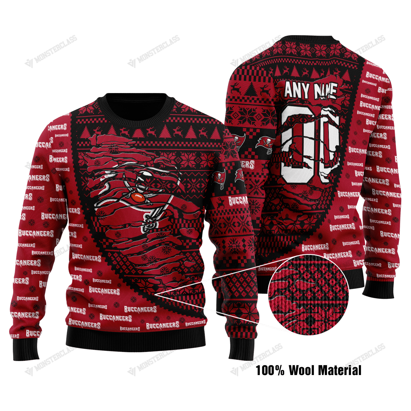 Tampa Bay Buccaneers Woolen Sweater 143