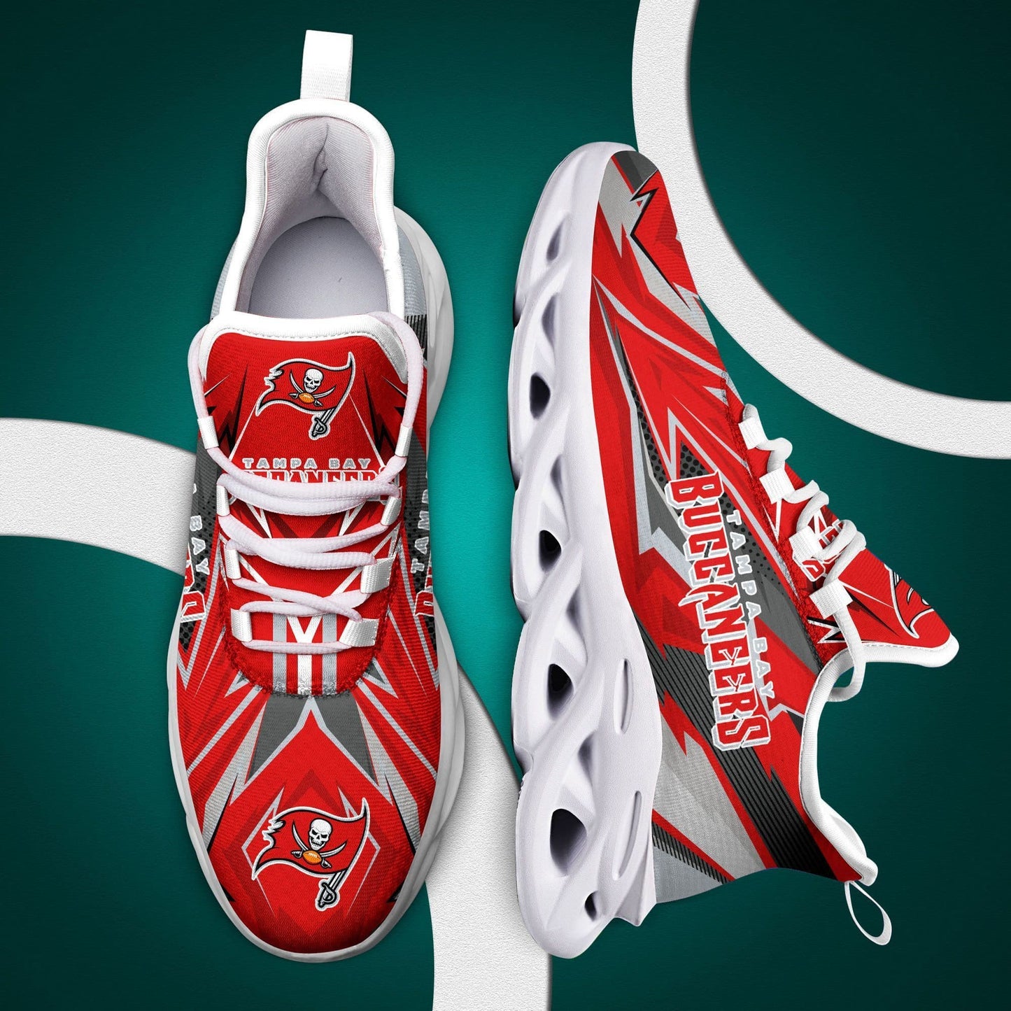 Tampa Bay Buccaneers Yezy Running Sneakers 169