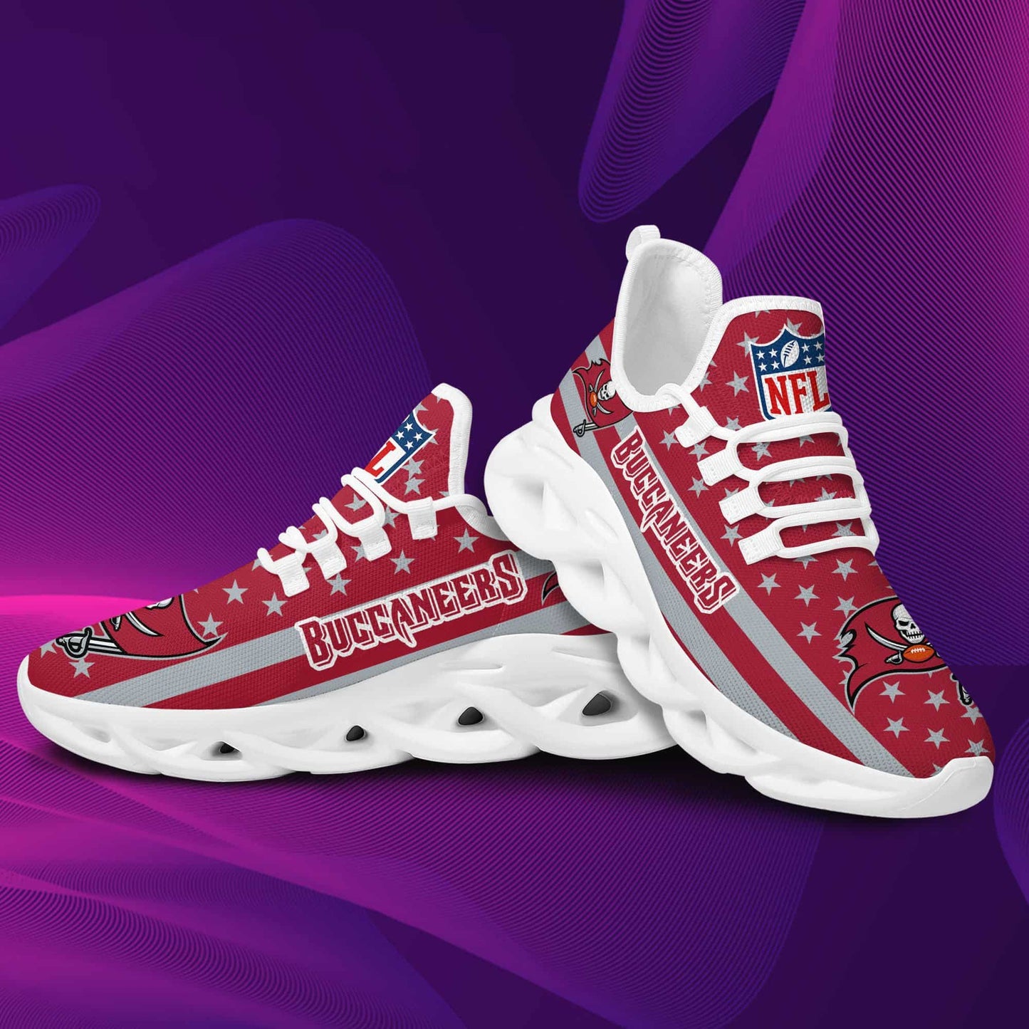 Tampa Bay Buccaneers Yezy Running Sneakers 54