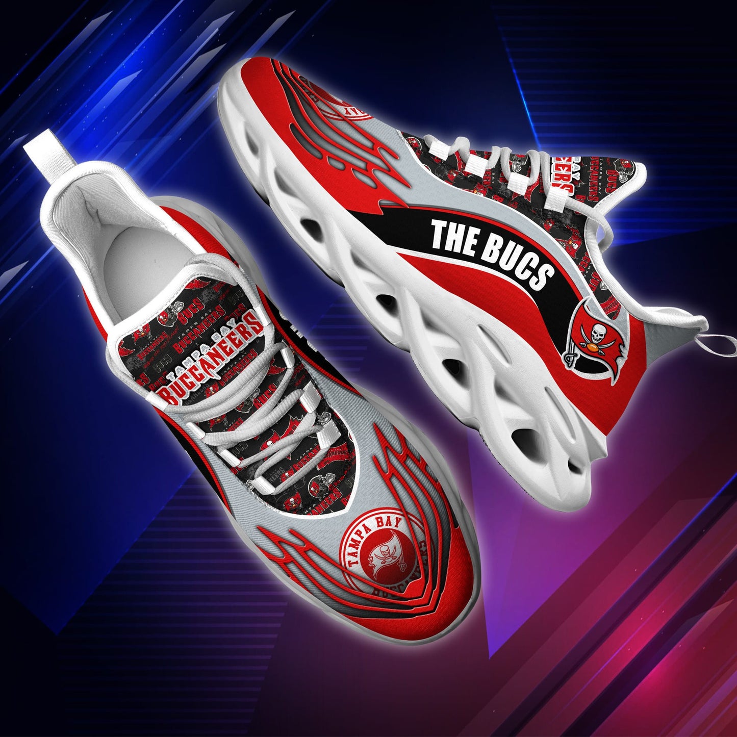 Tampa Bay Buccaneers Yezy Running Sneakers BB184