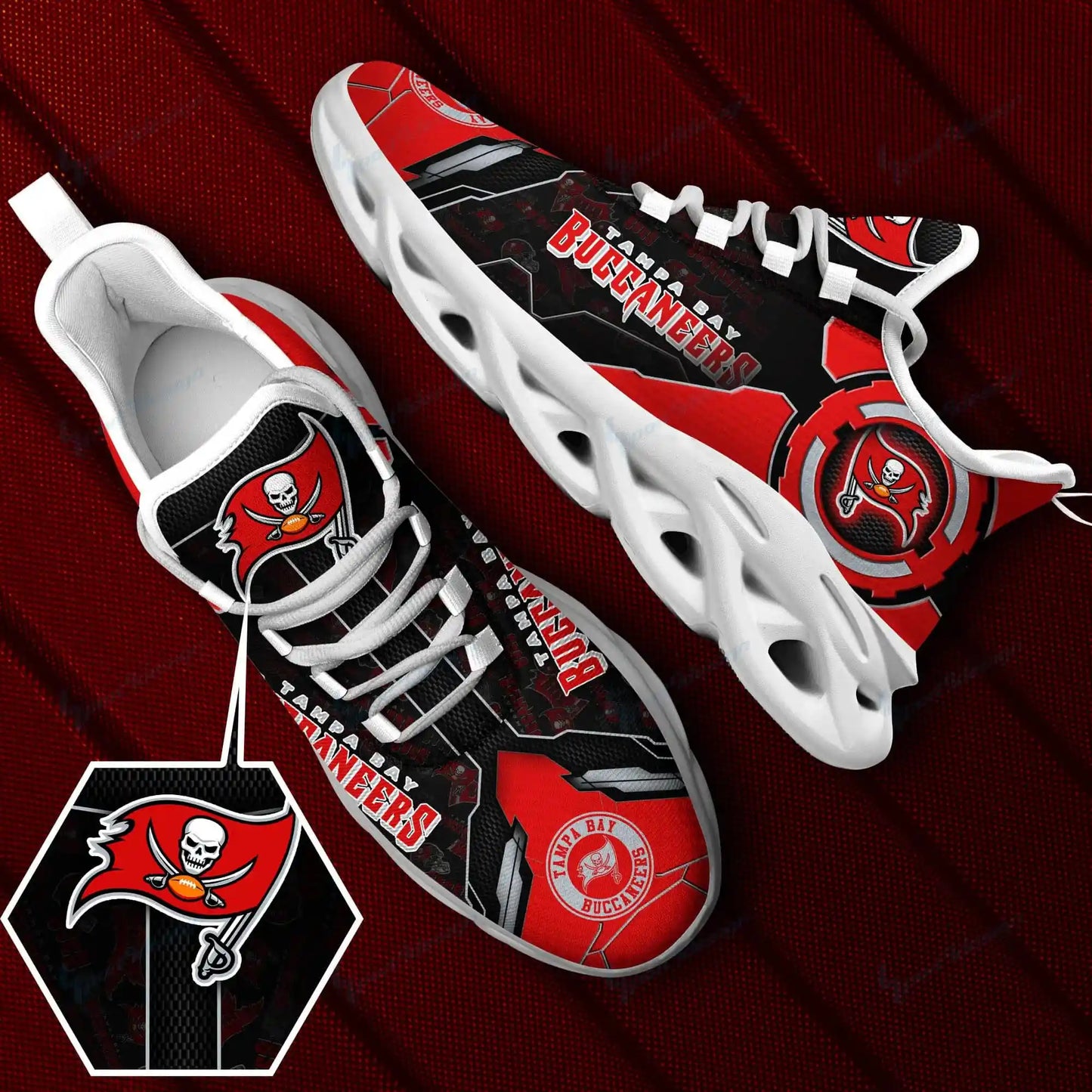 Tampa Bay Buccaneers Yezy Running Sneakers SPD33