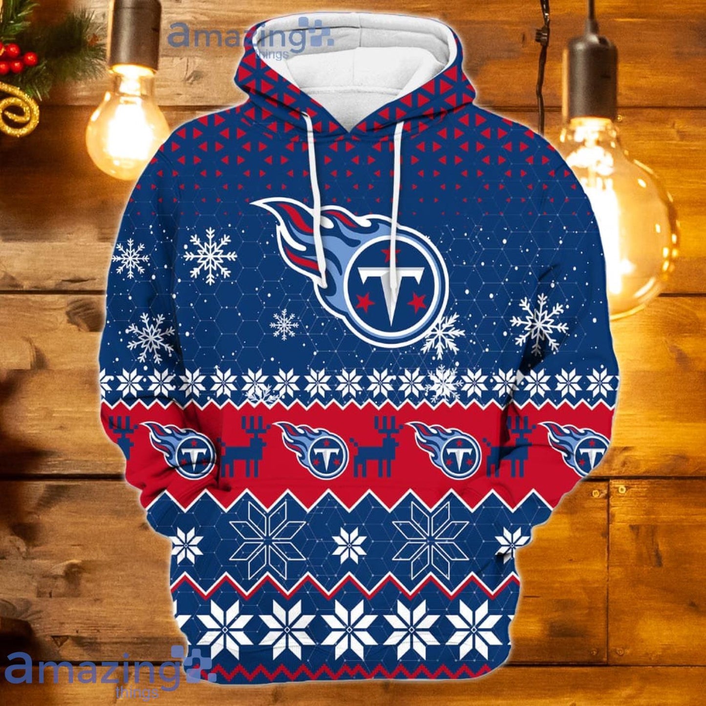 Tennessee Titans Christmas Hoodie BBHD877