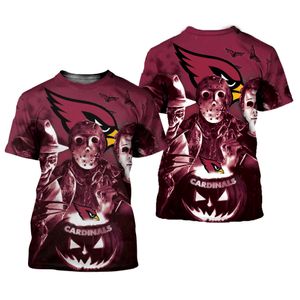Arizona Cardinals Halloween Limited Edition Unisex All Over Print Full 3D T-shirt Sweater Hoodie