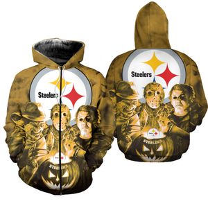 Pittsburgh Steelers Limited Edition Unisex All Over Print Full 3D T-shirt Sweater Hoodie