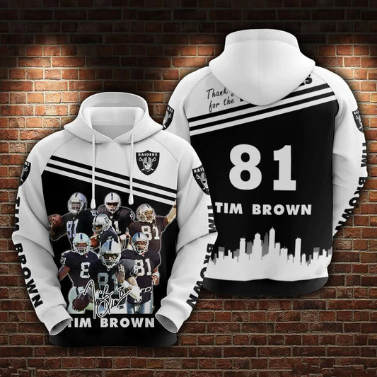 Tim Brown – Las Vegas Raiders Limited Hoodie 742