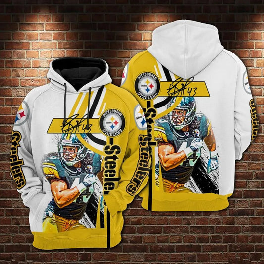 Troy Polamalu – Pittsburgh Steelers Limited Hoodie 710