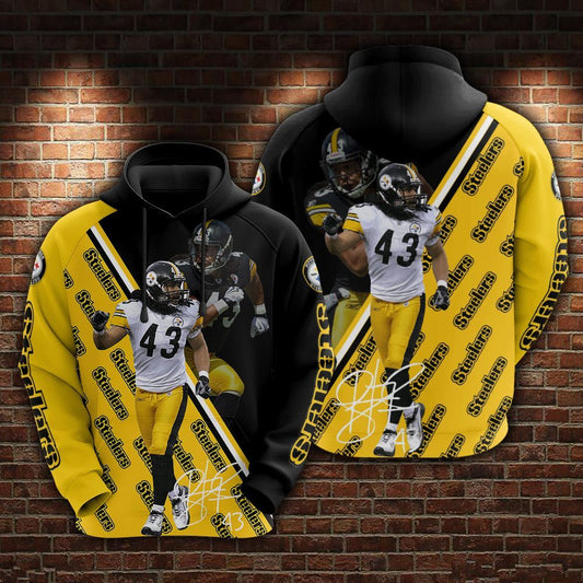Troy Polamalu – Pittsburgh Steelers Limited Hoodie 901