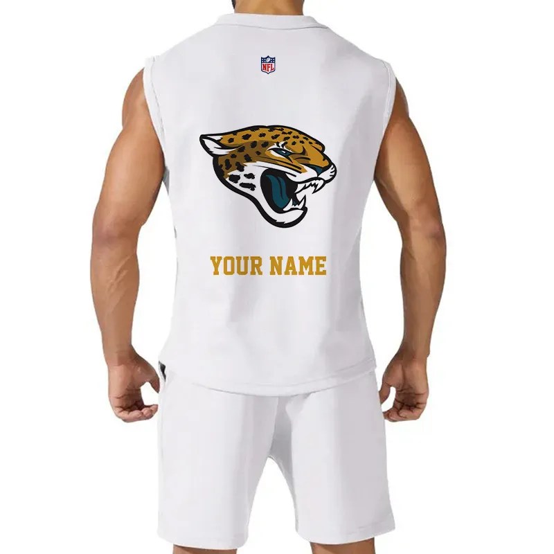 Jacksonville Jaguars Combo Men Jersey Tank Top and Shorts AZICOTATTMS00015