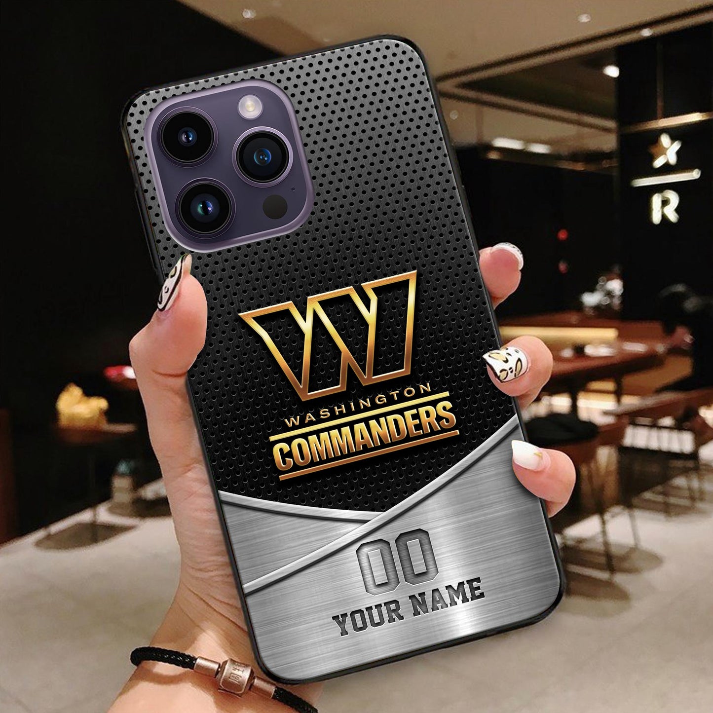 Washington Commanders Personalized Phone Case BGPC089