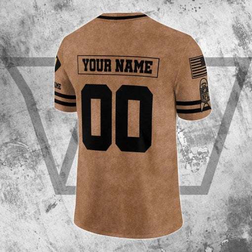 Washington Commanders Personalized V-neck Football Jersey Sport Gifts For Fan AZCVFJ096