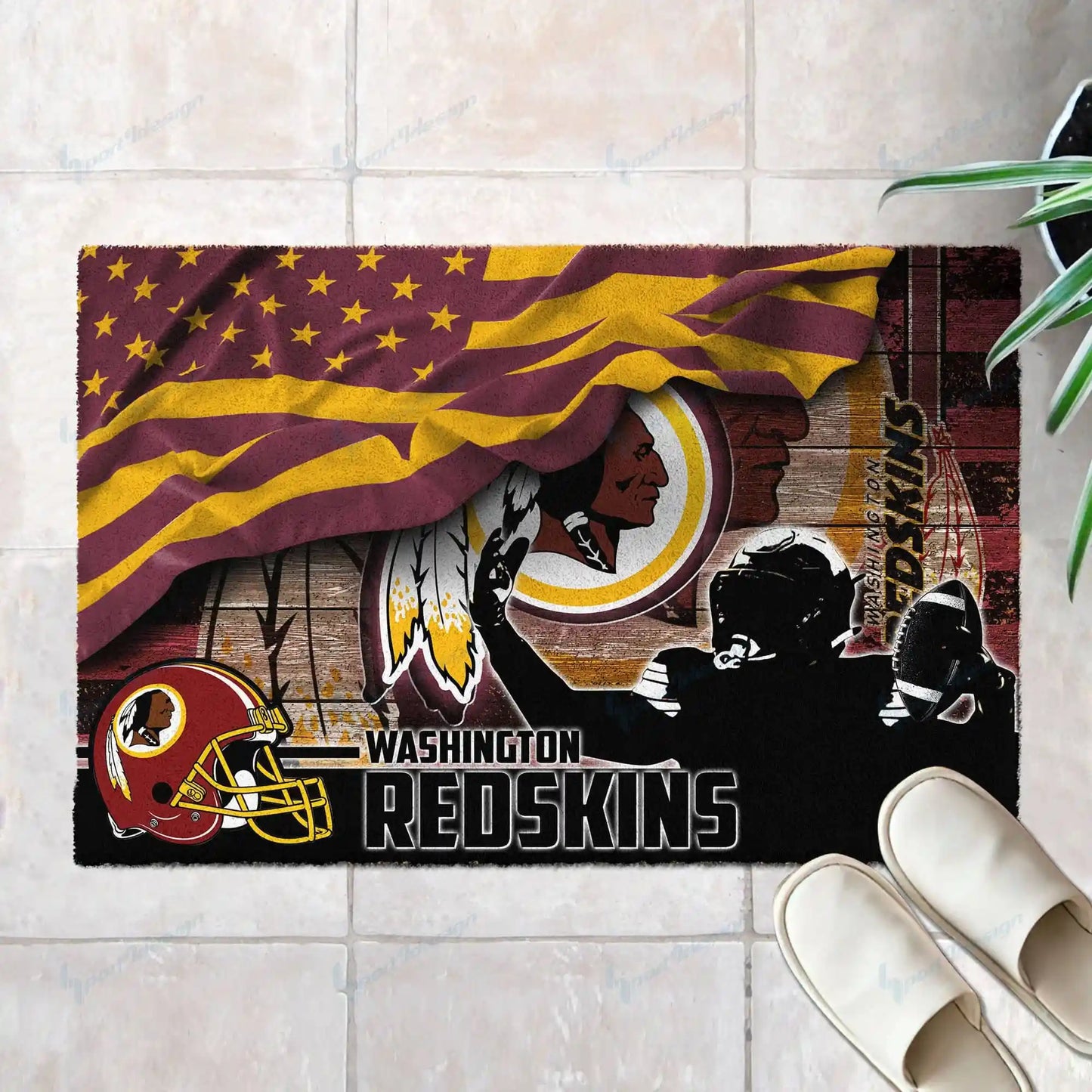 Washington Redskins Doormat BG61