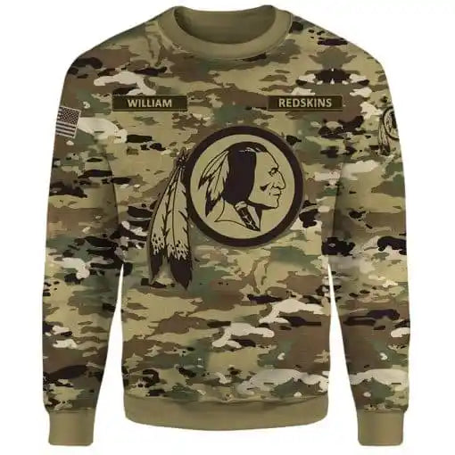 Washington Redskins Personalized All Over Printed 243