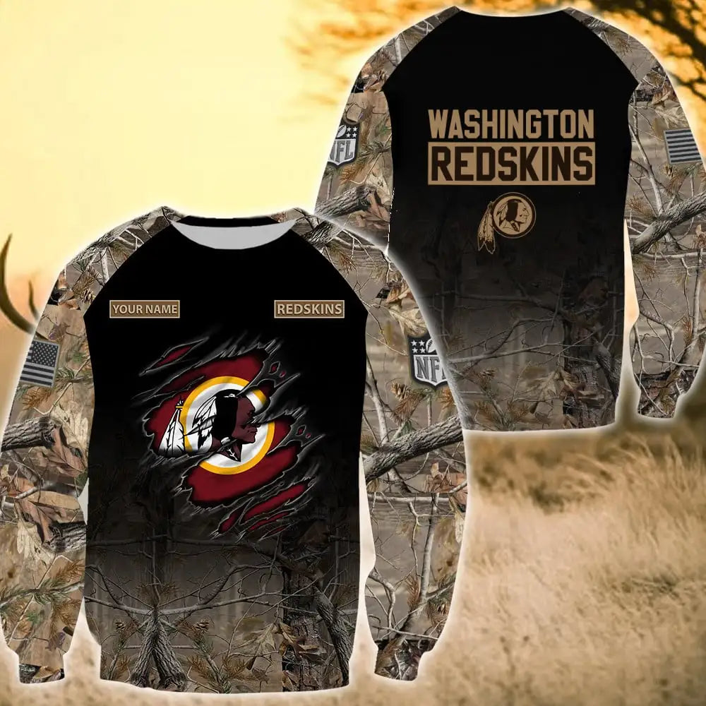 Washington Redskins Personalized All Over Printed 396