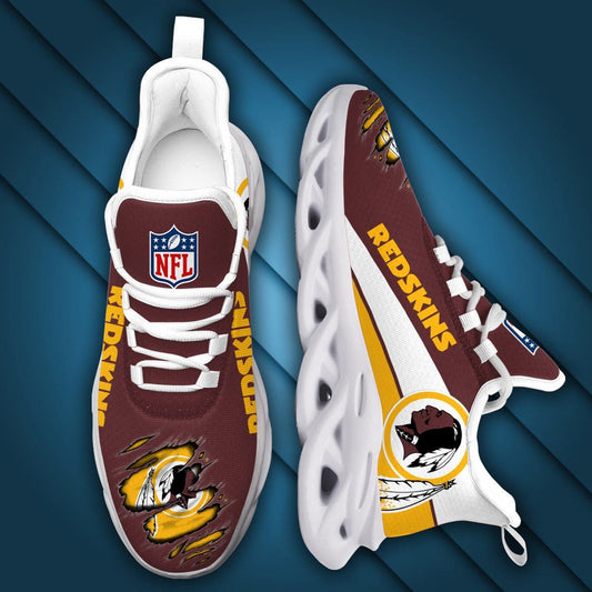 Washington Redskins Yezy Running Sneakers 907