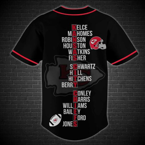 West Division Kansas City Chiefs Champions Baseball Jersey 530