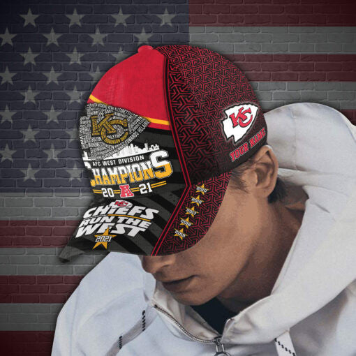 West Division Kansas City Chiefs Champions Classic Cap 283