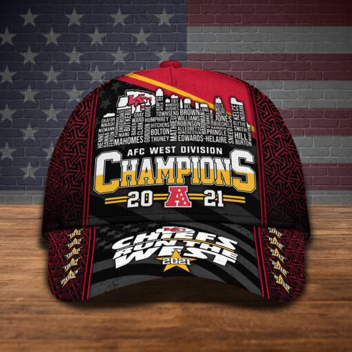 West Division Kansas City Chiefs Champions Classic Cap 284