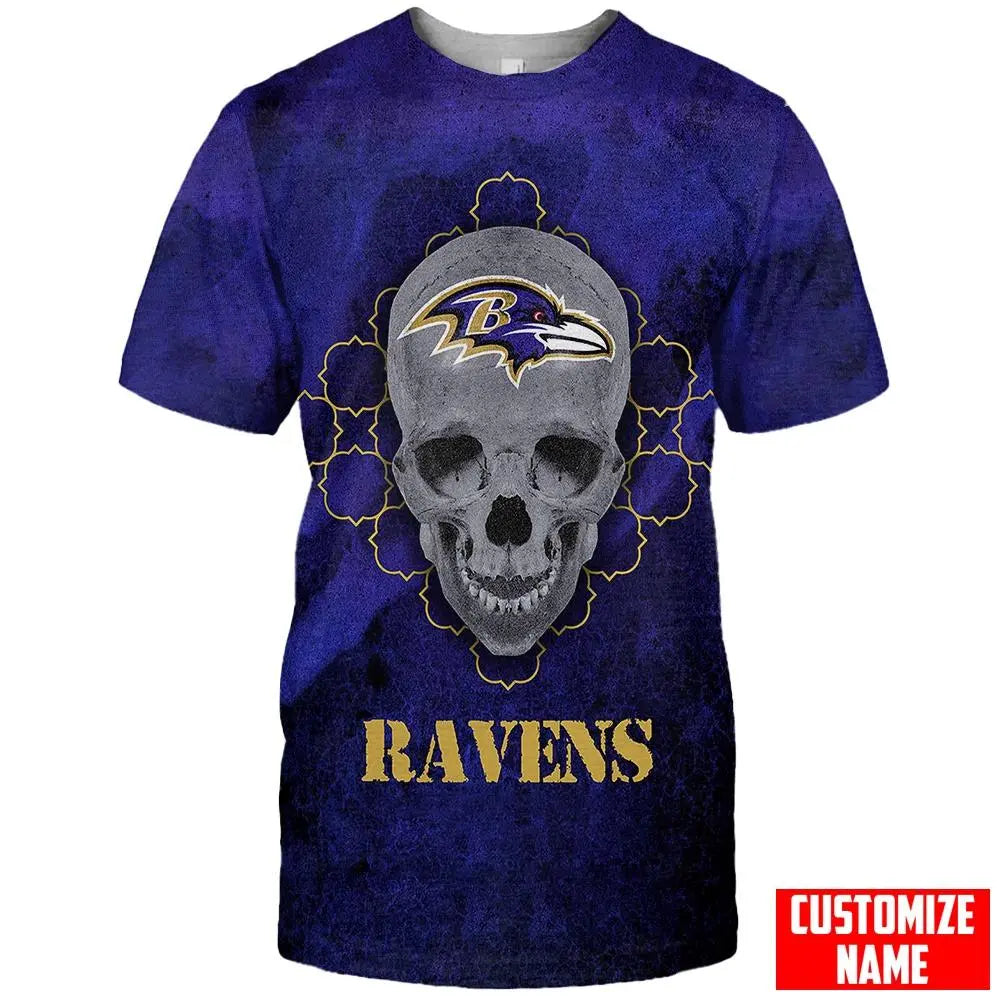 Baltimore Ravens Personalized T-Shirt BGTS978