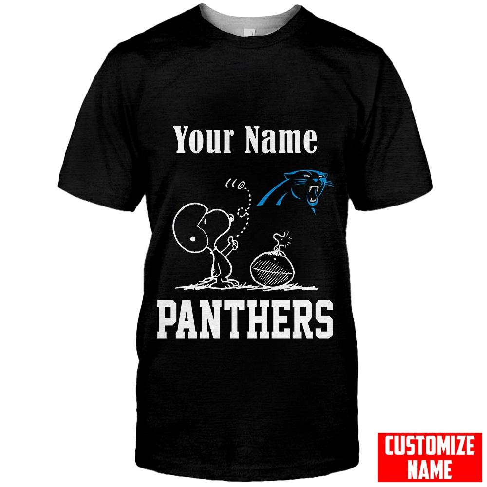 Carolina Panthers Personalized Unisex T-Shirt Gift For Sport Fans BGTS973