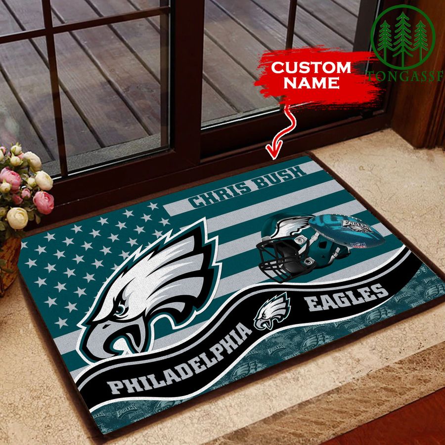 Philadelphia Eagles Personalized Doormat BGDMM605