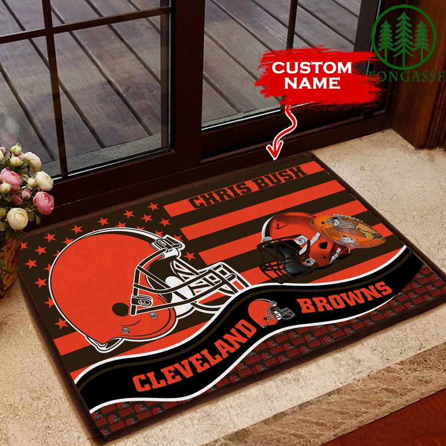 Cleveland Browns Personalized Doormat BGDMM587