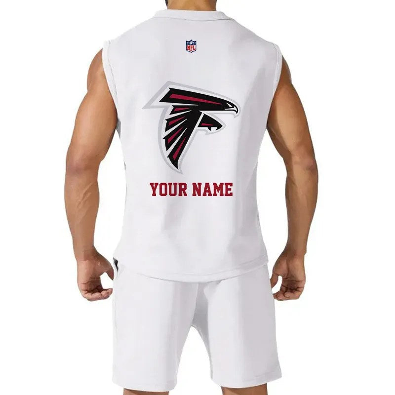 Atlanta Falcons Combo Men Jersey Tank Top and Shorts AZICOTATTMS00028